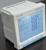 Three phase electronic energy meter with LCD display