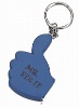 Thumb shape tape meausre with keychain(23012)