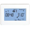 Touch screen thermostat for fan coil unit