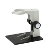 Track stand for microscopes
