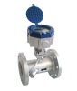 Transit-time ultrasonic water meter