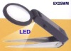 Tweezer Magnifier with LED light