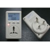 UK plug energy meter WF-D02B single phase digital display large screen home use