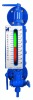 USG two color reading flow meter