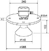 Ultrasonic level meter