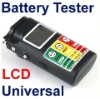 Universal LCD C D 9V AA AAA Battery Volt Tester Checker