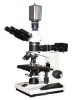 Upright transflective metallographic microscope