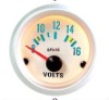 Vaccum Gauge 2" 52MM WHITE FACE SERIES GAUGE