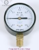 Vacuum pressure Gauge Bottom Connection