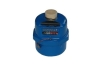 Volumetric water meter with Rotary piston
