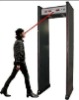 Walkthrough metal detector with body temperature detecting