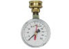 Water test pressure gauge