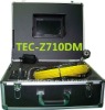 Waterproof pipe testing equipment camera TEC-Z710DM