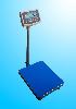 Weighing platform scale with die cast aluminum base