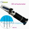 Wine and Oe Refractometer for 0-190 Oe, 0-38 KMW (Babo), 0-44%Brix (Sacch.) test