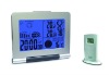 Wireless weather station clock with Calendar and weather forecast