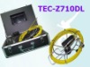 With DVR and 512hz Transmitter pipe inspection camera system