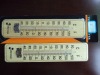 Wood Weather thermometer
