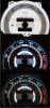 X7 (X7 Style EL Glow Gauge) EL dashboard gauge