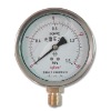 Y100 SS with oil filled pressure meter