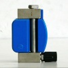 adjustable micro flow range metal tube flow meter