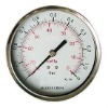 all stainless steel & glass dial face Pressure Gauge