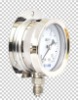 all stainless steel pressure gauge with back flange