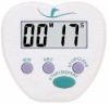 apple shape digital timer