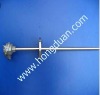 armored wrn k thermocouple with flange fixing