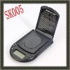 black digital pocket scale