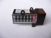 black plastic electronic watt-hour meter register