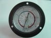 black steel case freon gauge