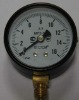 black steel pressure gauge