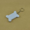 bone shaped 1M tape measure with keychain holder