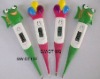 cartoon digital thermometer