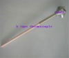 ceramic tube B type platinum rhodium thermocouple