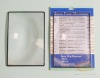 clear full page card magnifier with blister card packing