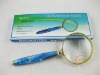 colorful metal handheld magnifier/high quality 72mm handheld magnifier/gift magnifier