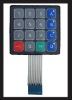 custom flat non tactile membrane keypad switch in electronic weighing