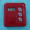 digital Reminder timer/Square Timer with Keychain hole