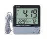 digital thermometer and hygrometer with time and 1.5 meter wire