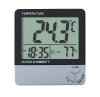 digital thermometer & hygrometer with time