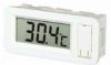 digital thermometer temperature meter batteries put in front panel