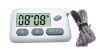 digital timer with lanyard and magnet