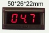 digital voltmeter 50*26mm gauge 99.9V