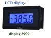 display 3999 lcd voltmeter blue