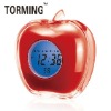 ditital sports timer with apple shape