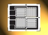 double axis four grids Strain gauge Strainometer