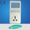 electric monitor mini energy saving digital power meter with socket electricity usage monitor