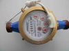 electronic pulse transmitting water meter